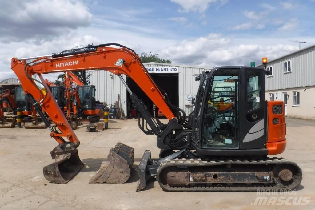Hitachi ZX 85 US B-6 Midi-gravemaskiner 7t - 12t