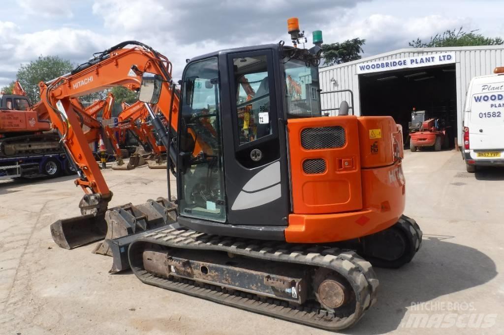 Hitachi ZX 85 US B-6 Midi-gravemaskiner 7t - 12t