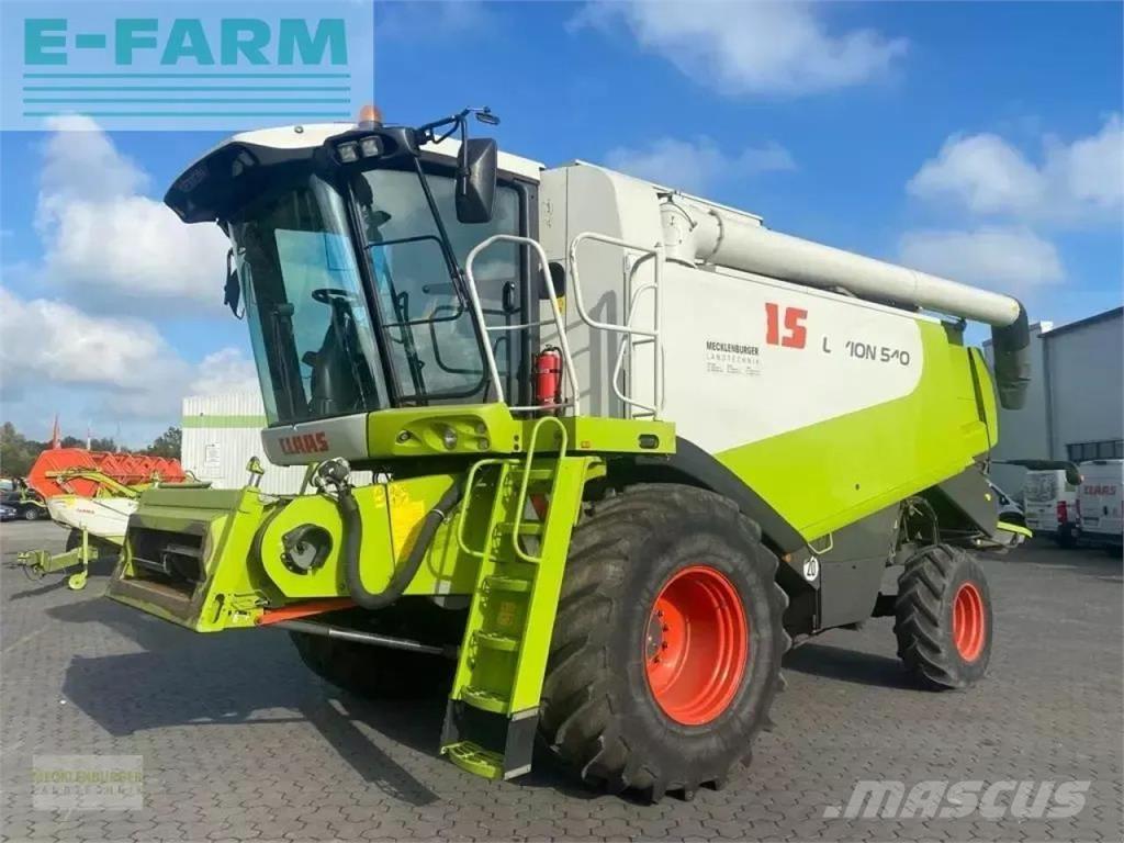 CLAAS lexion 540 Mejetærskere