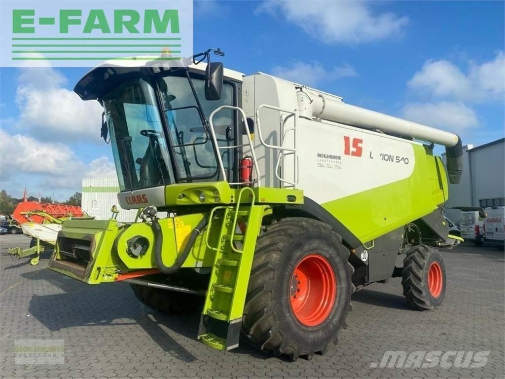CLAAS lexion 540 Mejetærskere
