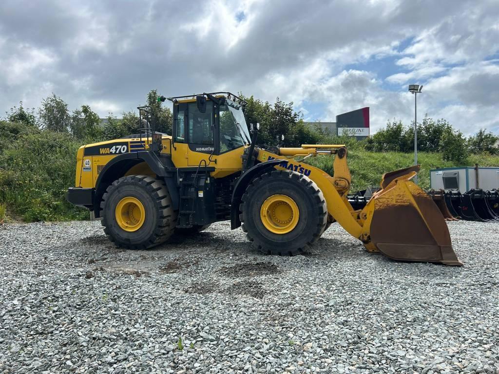 Komatsu WA470-8 Læssemaskiner på hjul
