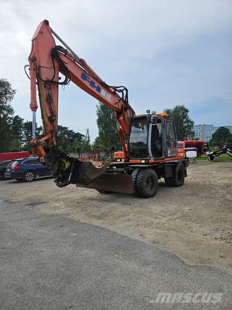 Fiat-Hitachi EX165W Gravemaskiner på hjul