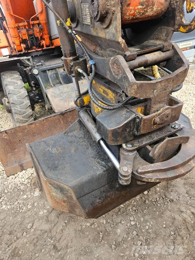 Fiat-Hitachi EX165W Gravemaskiner på hjul