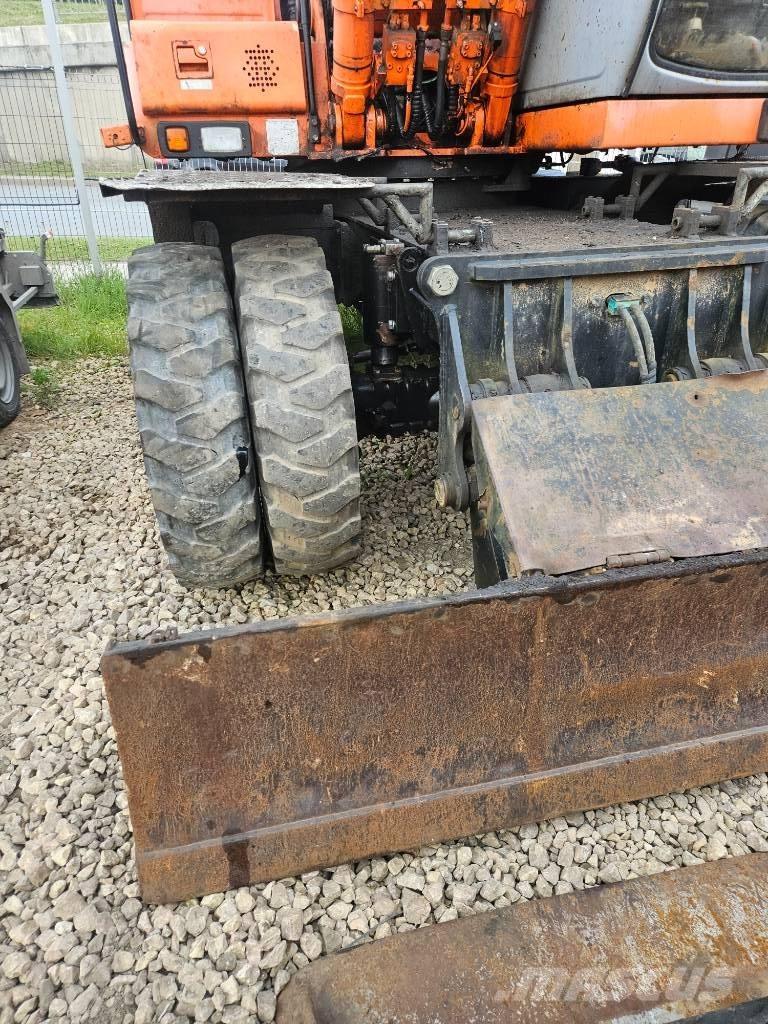 Fiat-Hitachi EX165W Gravemaskiner på hjul
