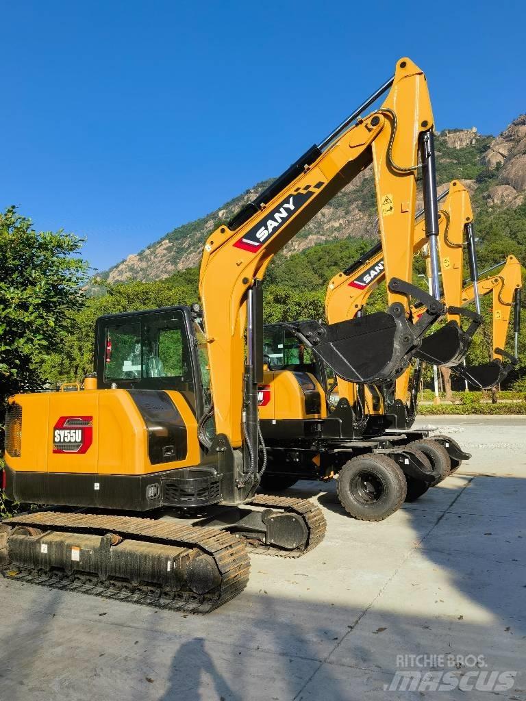 Sany sy55u Minigravemaskiner