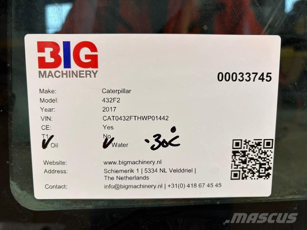 CAT 432F2 Rendegravere