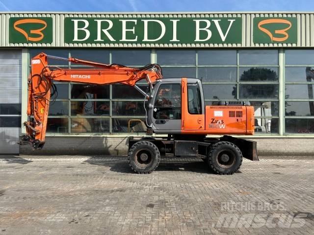 Hitachi ZX 160 W Gravemaskiner på hjul