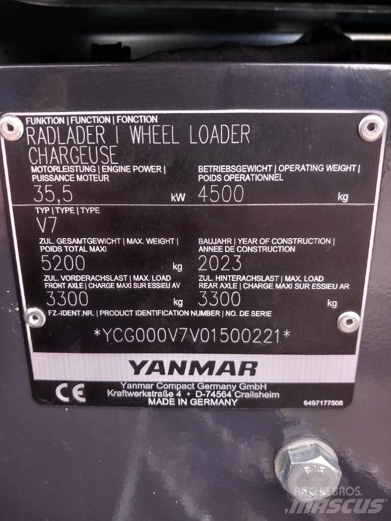 Yanmar V 7 Rendegravere