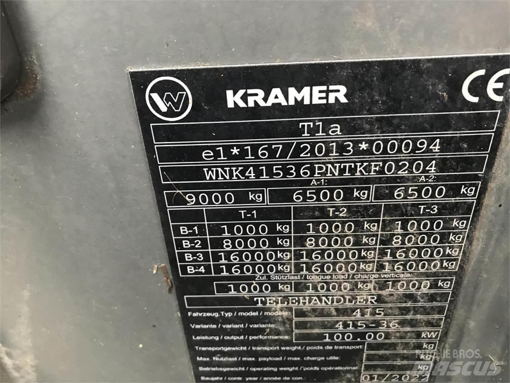 Kramer KT357 Teleskoplæssere til landbrug