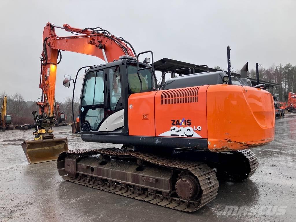 Hitachi ZX210LC-6 Gravemaskiner på larvebånd