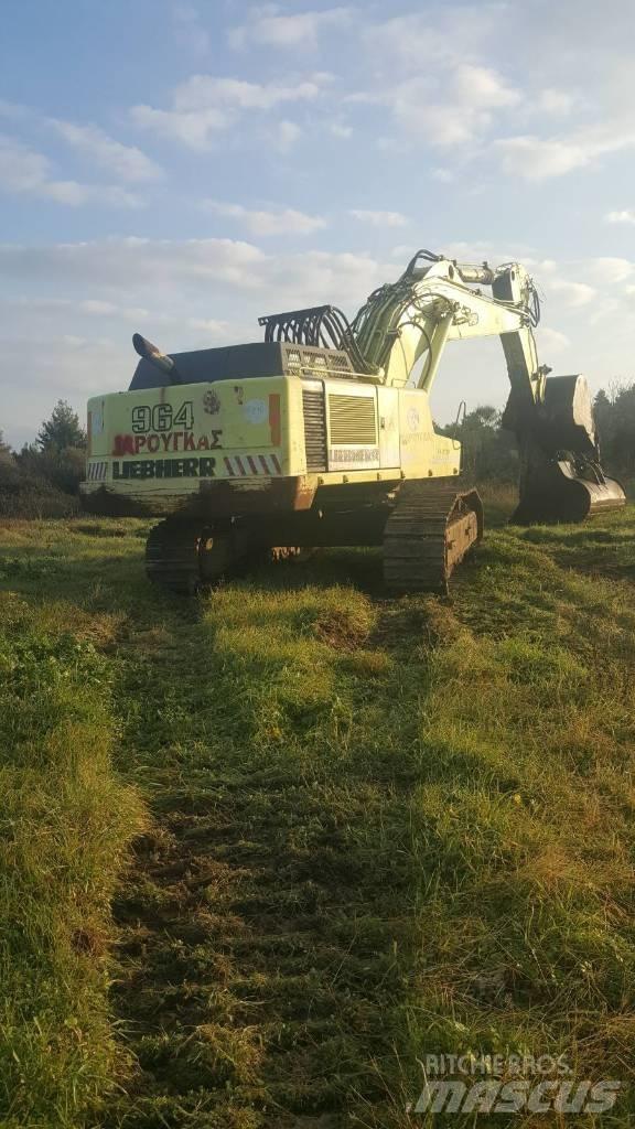 Liebherr 964 Gravemaskiner på larvebånd