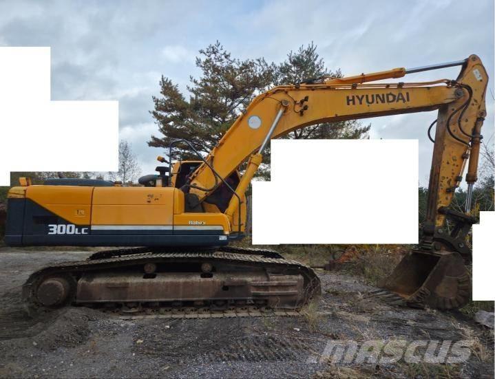 Hyundai Robex 300 LC Gravemaskiner på larvebånd