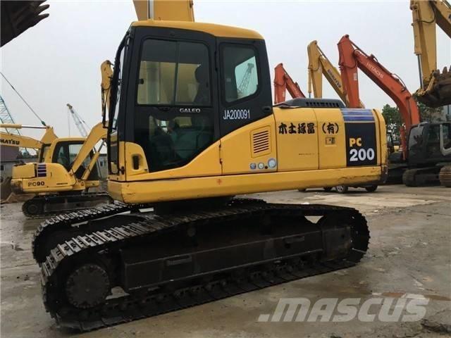 Komatsu pc200-7 Gravemaskiner på larvebånd