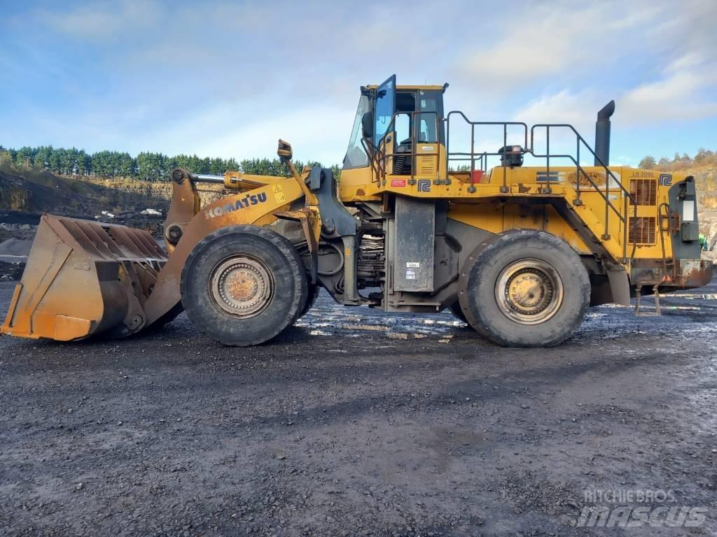 Komatsu WA 600-6 Læssemaskiner på hjul