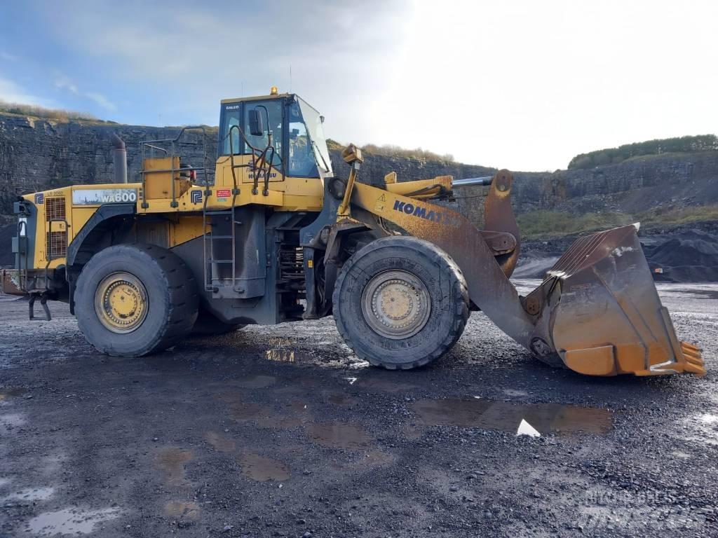 Komatsu WA 600-6 Læssemaskiner på hjul