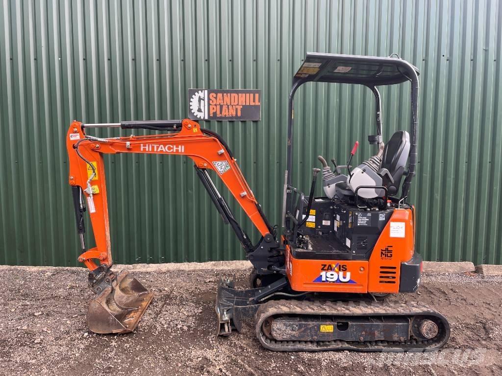 Hitachi ZX 19 U-6 Minigravemaskiner