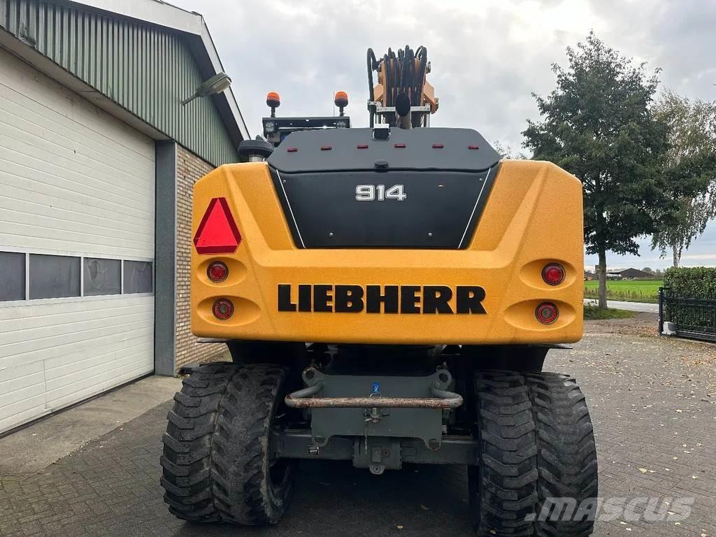 Liebherr A914 Gravemaskiner på hjul