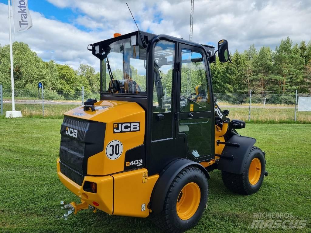 JCB 403 Plus Minilæsser - skridstyret