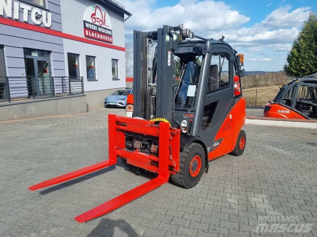Linde H35D-02 Diesel gaffeltrucks