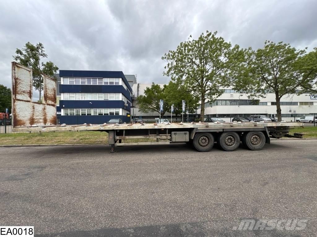 Samro open laadbak Semi-trailer med lad/flatbed