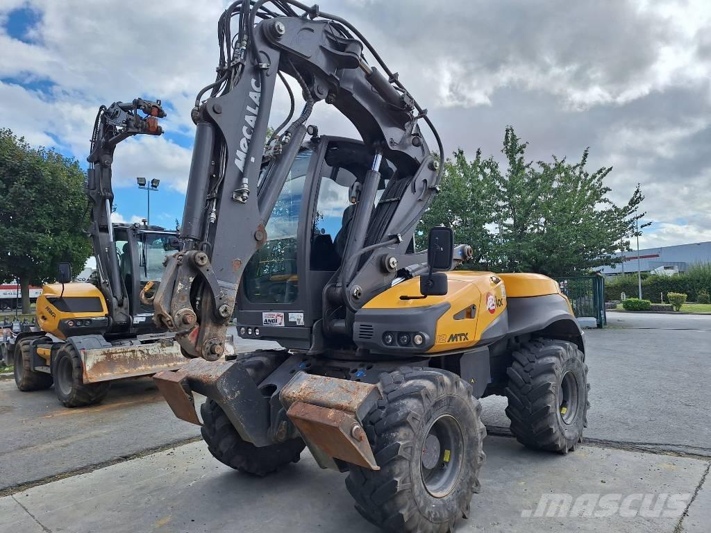 Mecalac 12 MTX Gravemaskiner på hjul