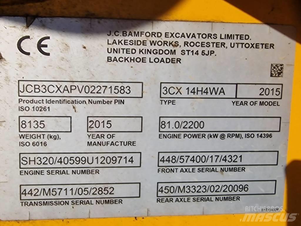 JCB 3 CX ECO Rendegravere