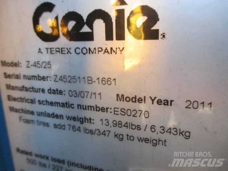 Genie Z 45/25 RT Bomlifte med knækarm