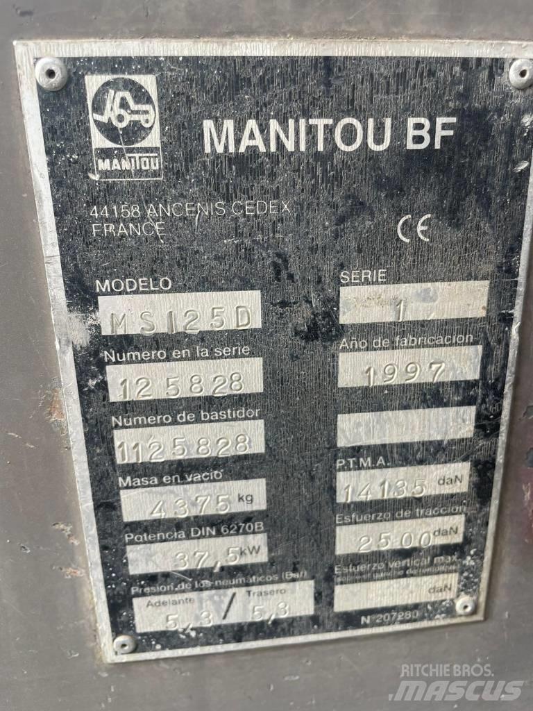Manitou MST 125D Diesel gaffeltrucks