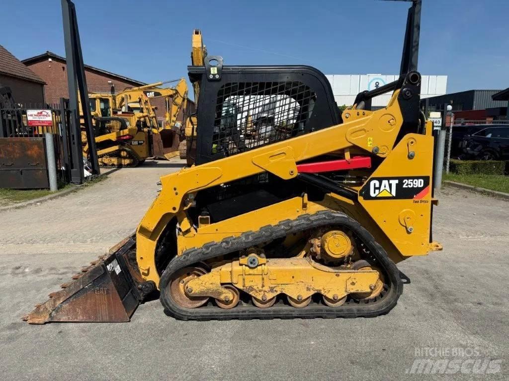 CAT 259D Minilæsser - skridstyret