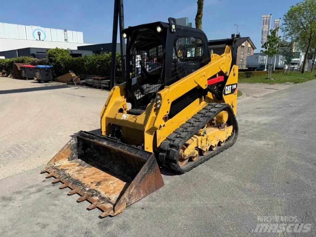 CAT 259D Minilæsser - skridstyret