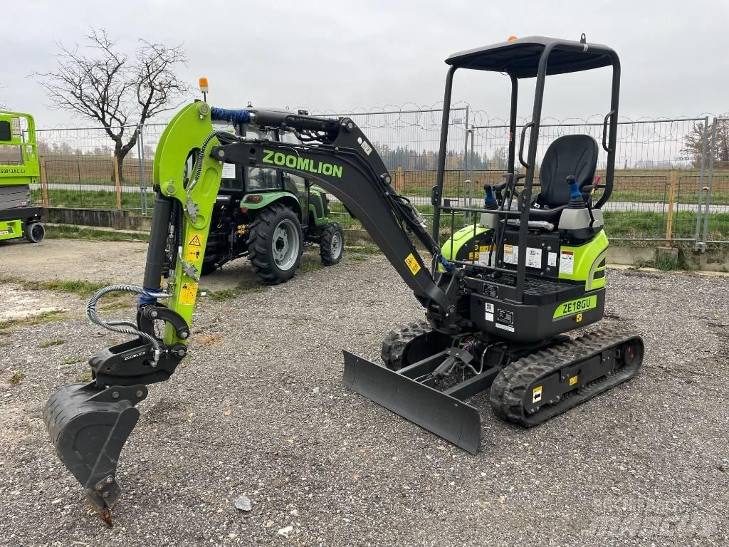 Zoomlion ZE18GU Minigravemaskiner