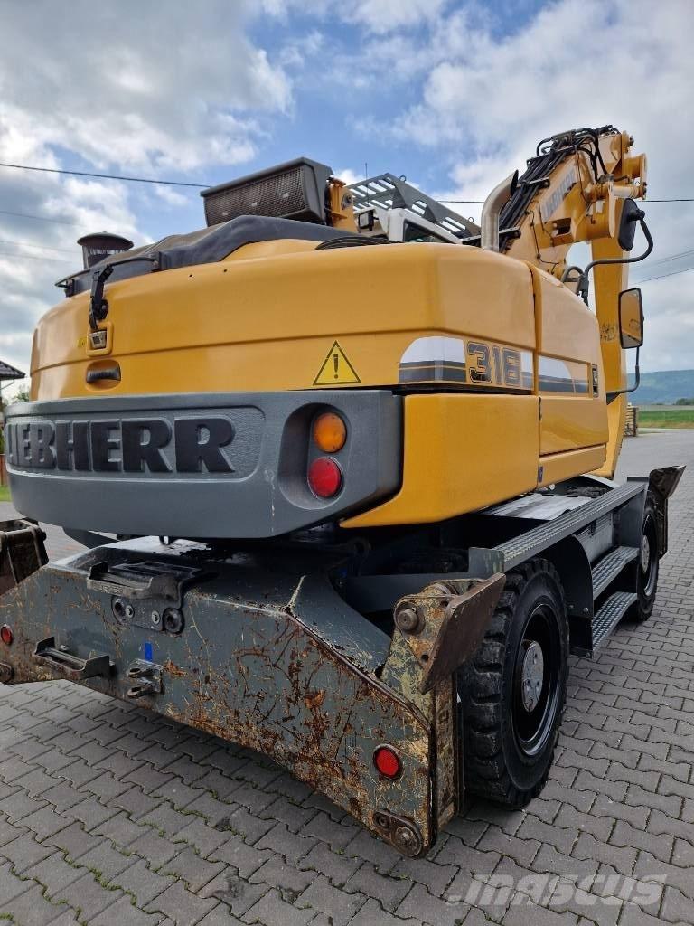 Liebherr 316 Gravemaskiner på hjul