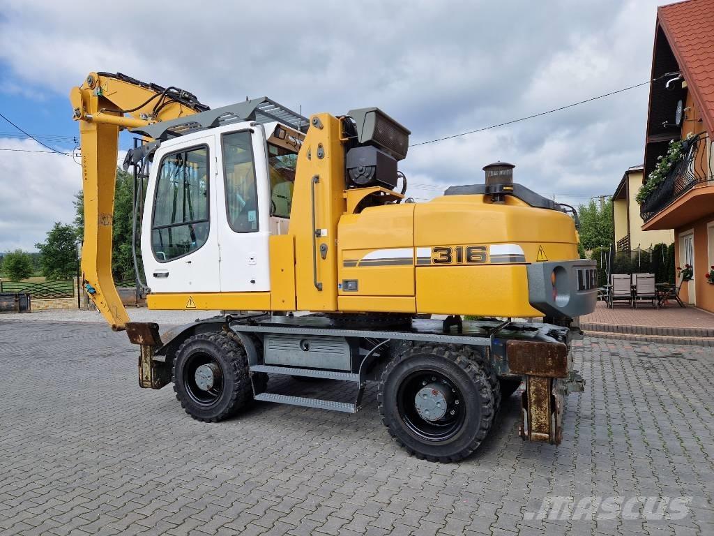 Liebherr 316 Gravemaskiner på hjul