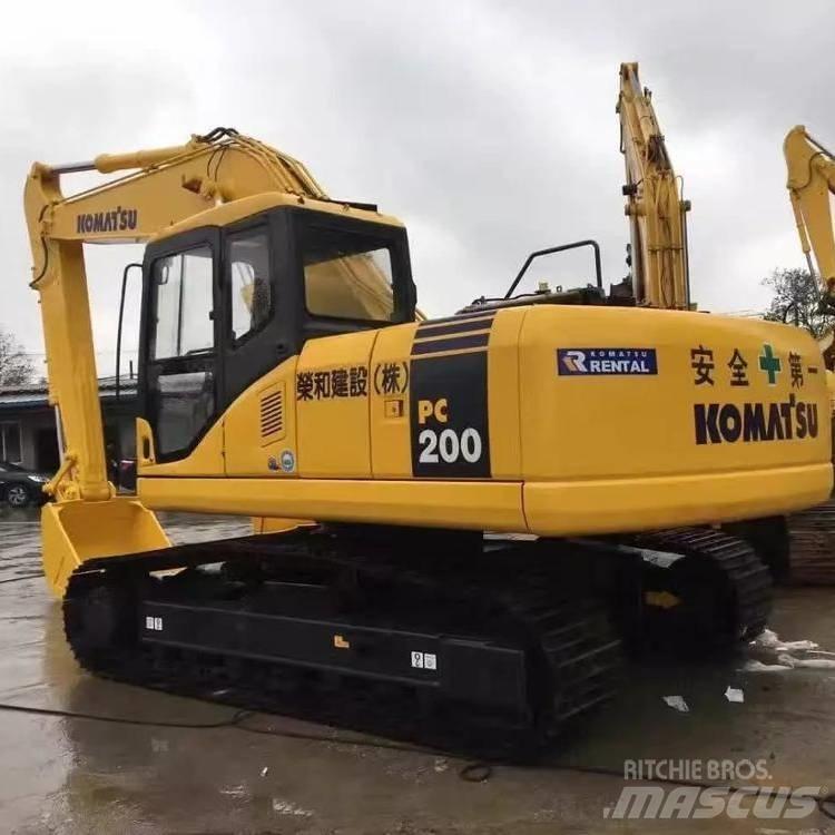 Komatsu pc200-7 Gravemaskiner på larvebånd