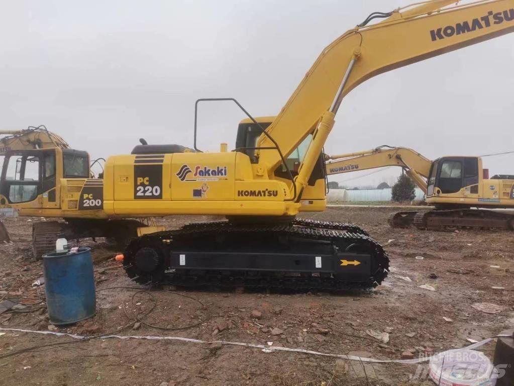 Komatsu pc220-7 Gravemaskiner på larvebånd
