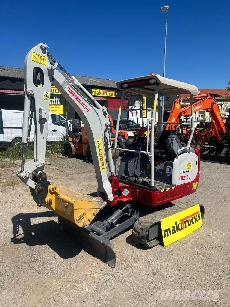 Takeuchi TB216 Minigravemaskiner