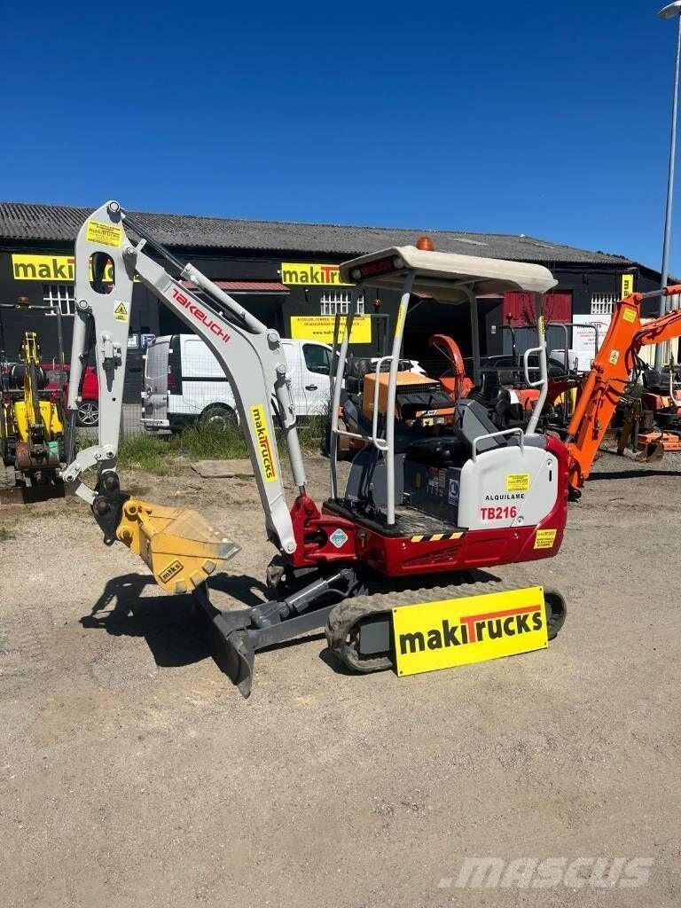 Takeuchi TB216 Minigravemaskiner