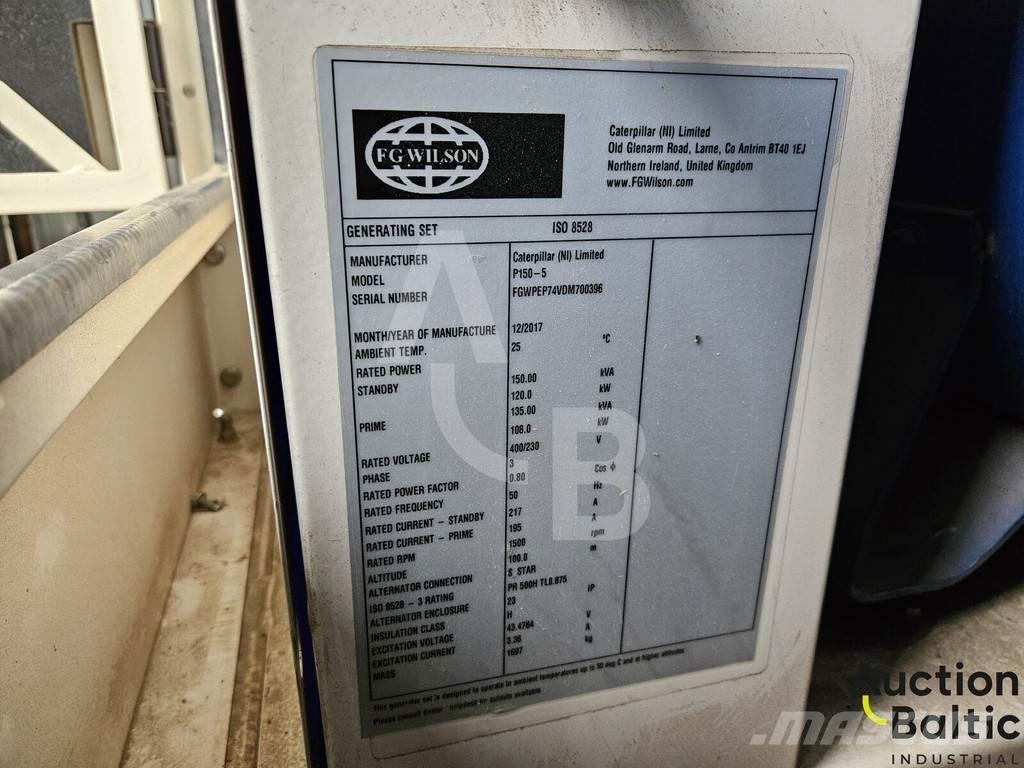 FG Wilson P150-5 Dieselgeneratorer
