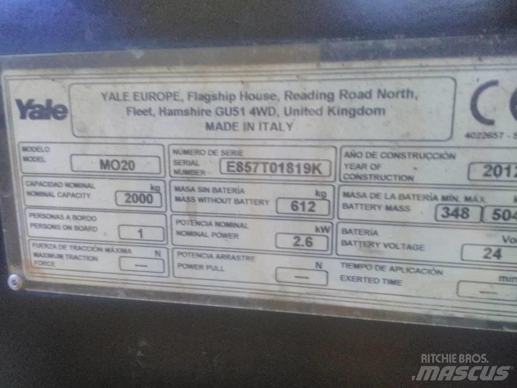 Yale MO20 Plukketruck, lav