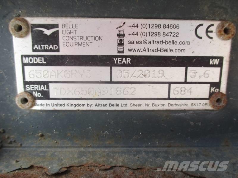 Altrad TDX650A Andre tromler