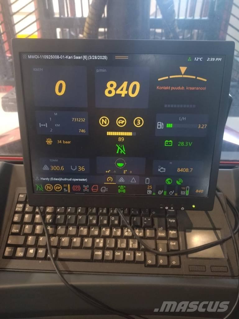 Komatsu 875 Udkørselsmaskiner