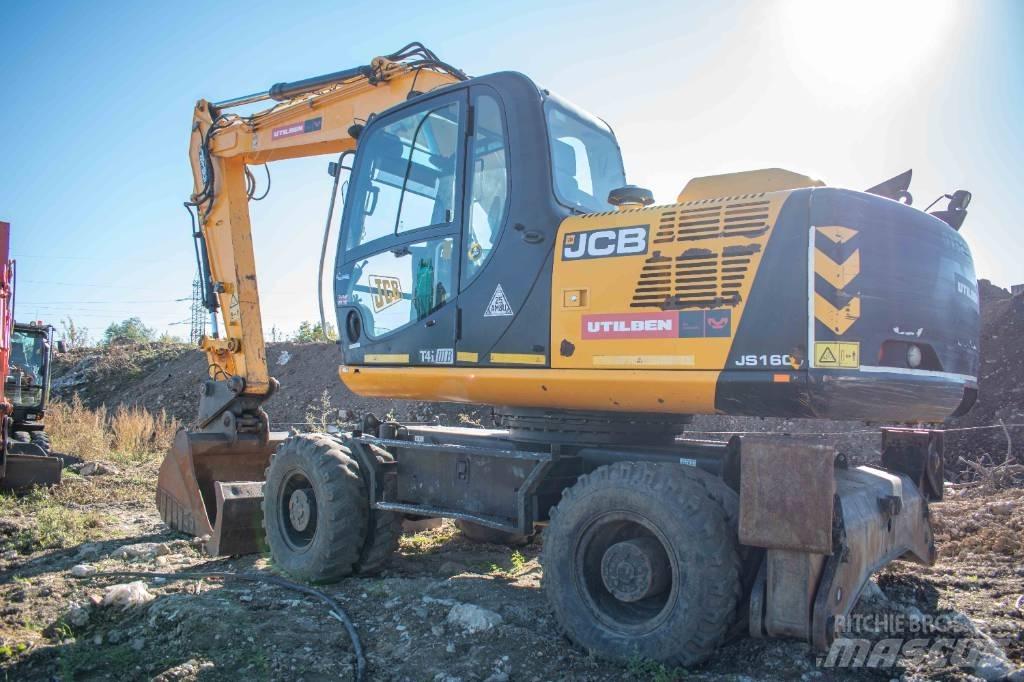 JCB JS160W Gravemaskiner på hjul