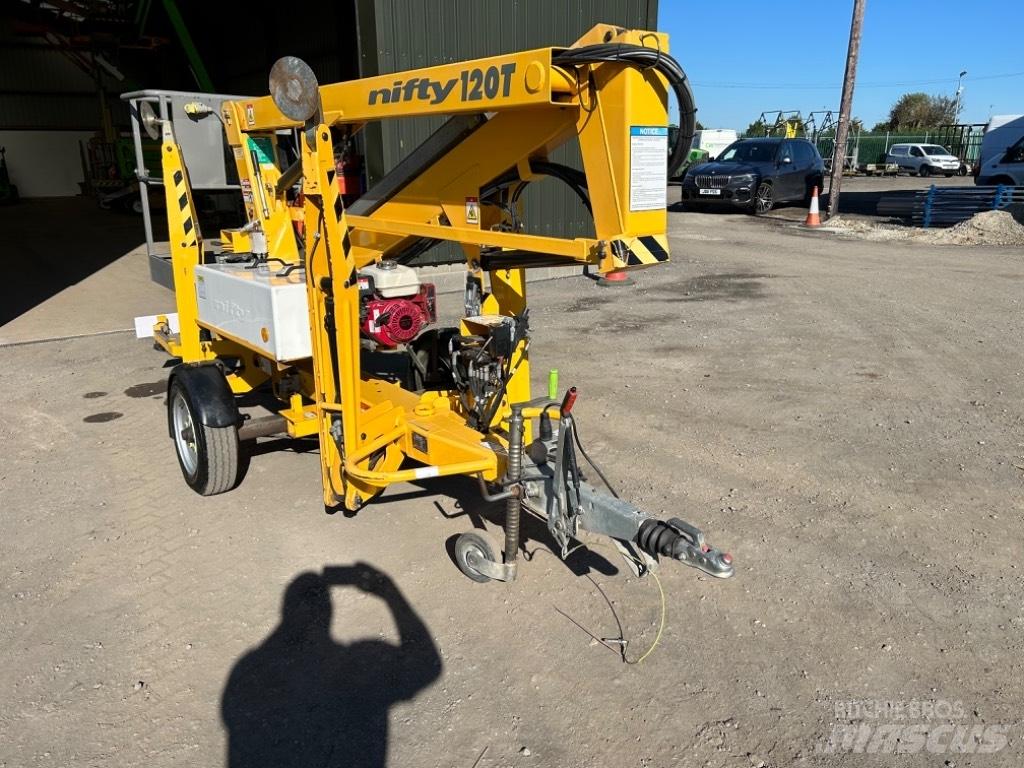 Niftylift 120TPE Trailermonterede lifte