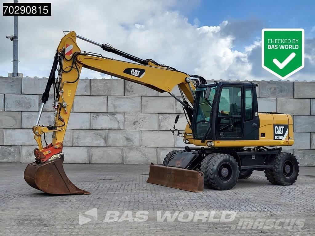 CAT M313 D Gravemaskiner på hjul