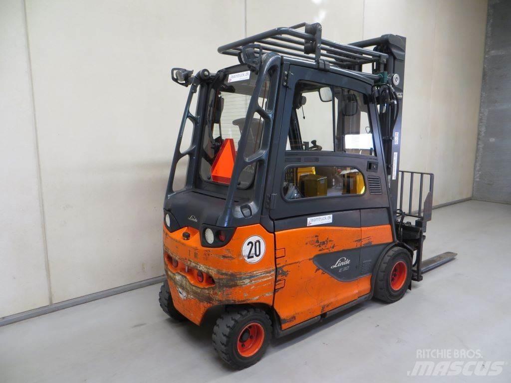 Linde E30/600-02 El gaffeltrucks
