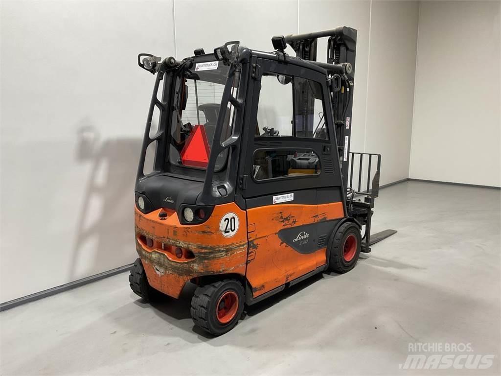 Linde E30/600-02 El gaffeltrucks