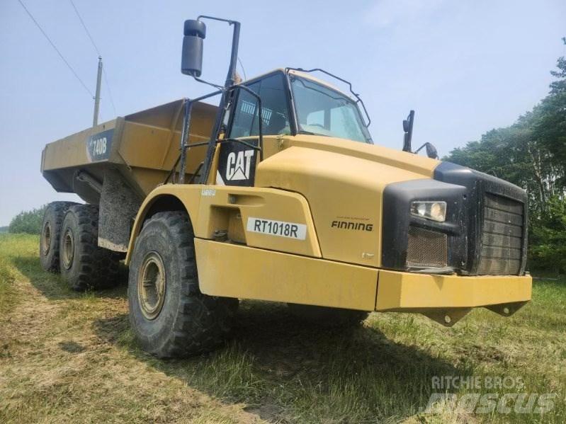 CAT 740 B Terrængående lastbiler