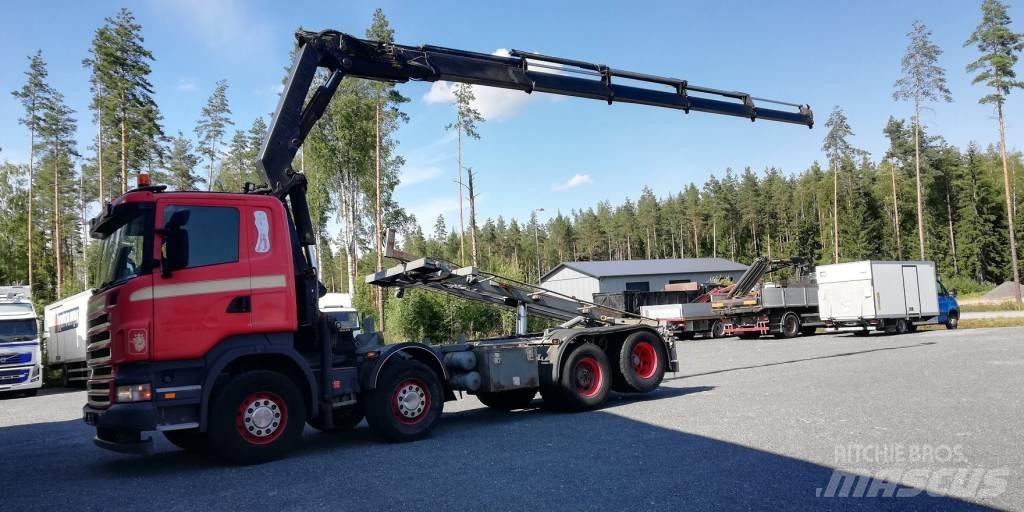 Scania R420 Lastbil med kran