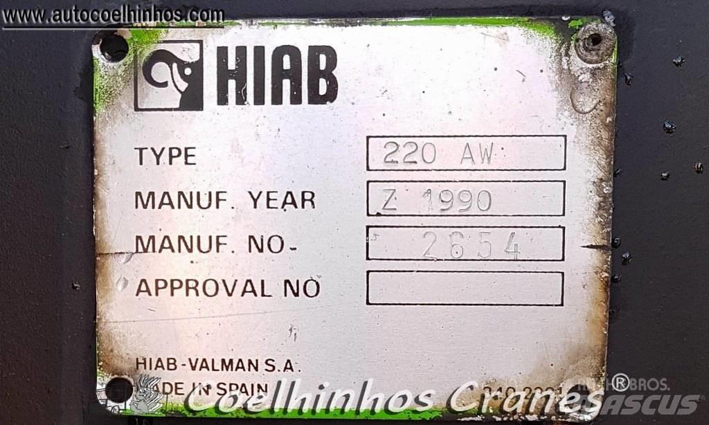 Hiab 220 AW Lastbilmonterede kraner