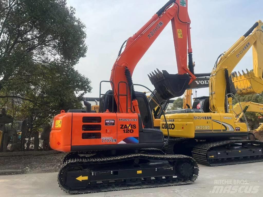 Hitachi ZX 120 Gravemaskiner på larvebånd